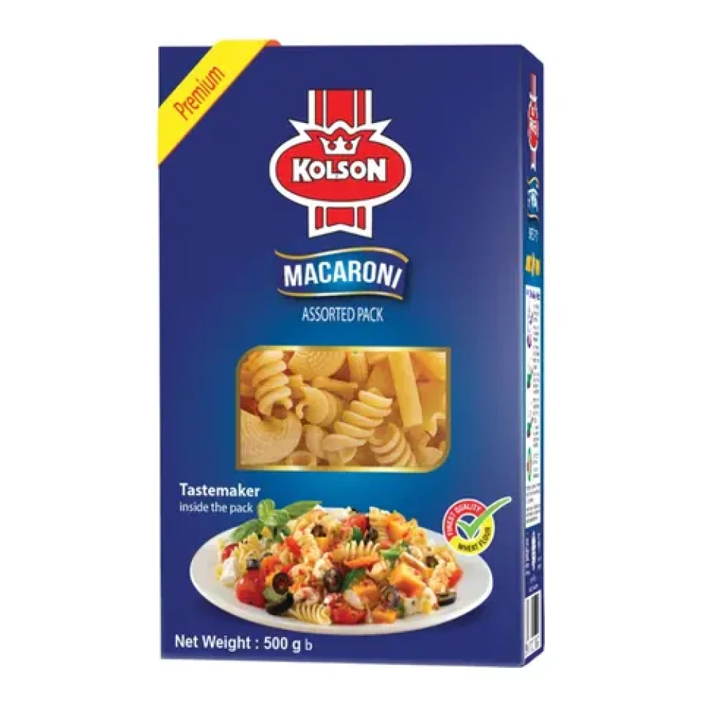 Kolson Macaroni Assorted Pack 500gm