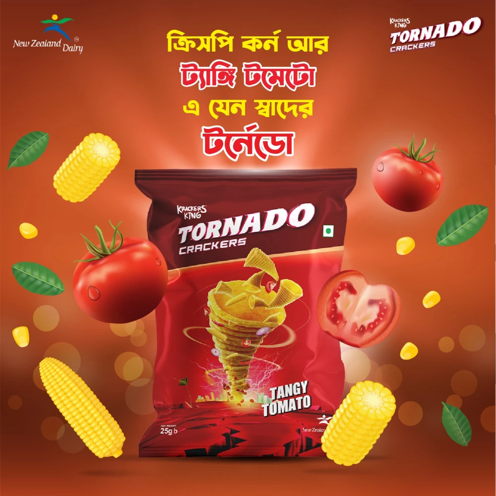 Krackers King Tornado Crackers 15g