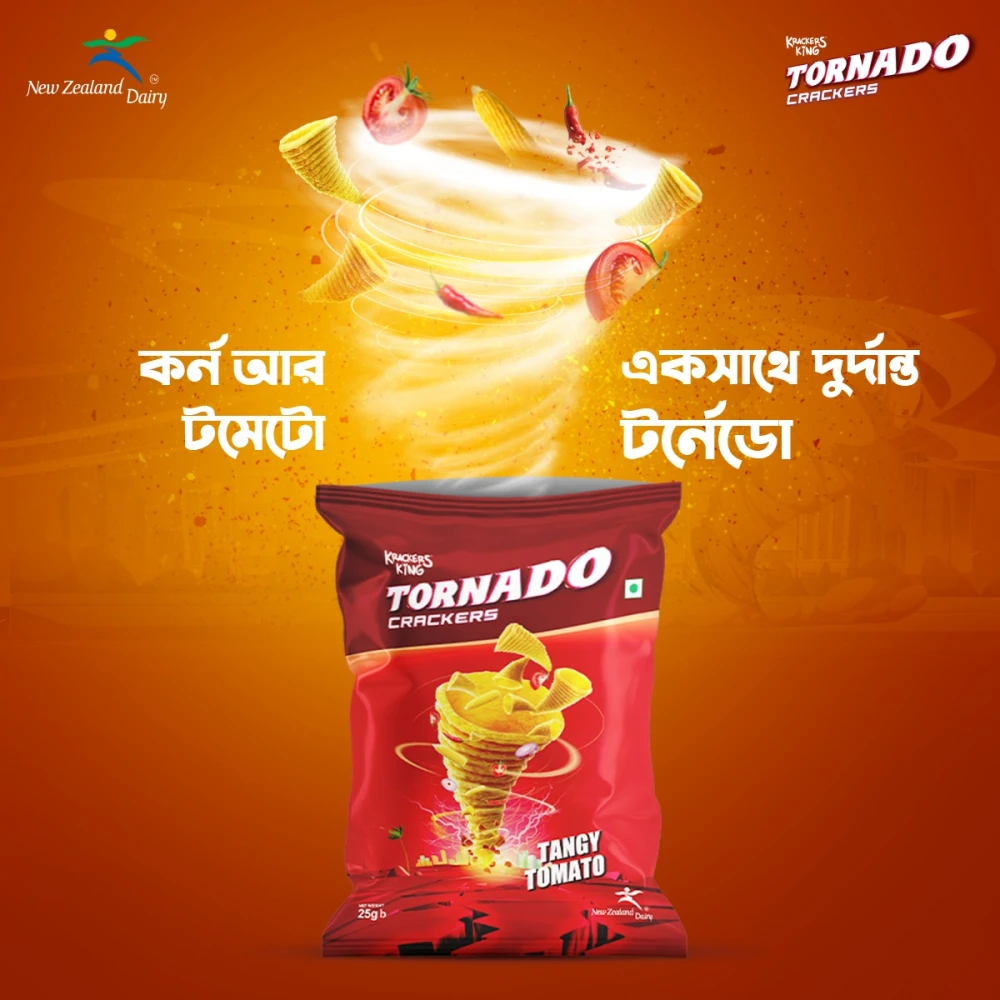 Krackers King Tornado Crackers 15g