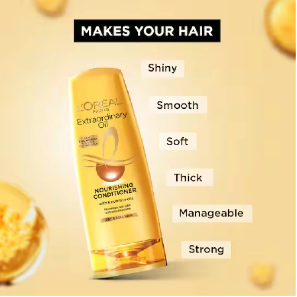 L'Oreal Paris Extraordinary Oil Nourishing Conditioner for Dry & Dull Hair 180ml