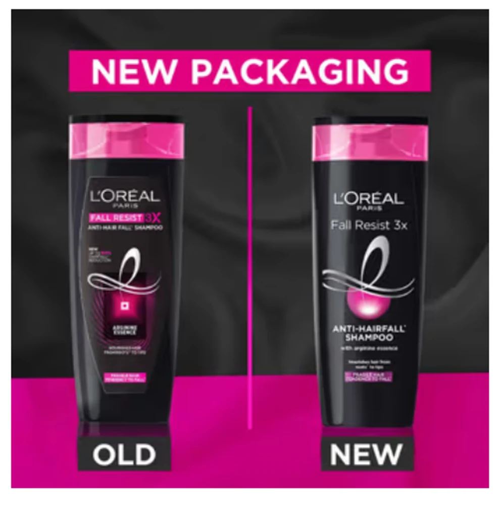L'Oreal Paris Fall Resist 3x Anti-Hairfall Shampoo 180ml