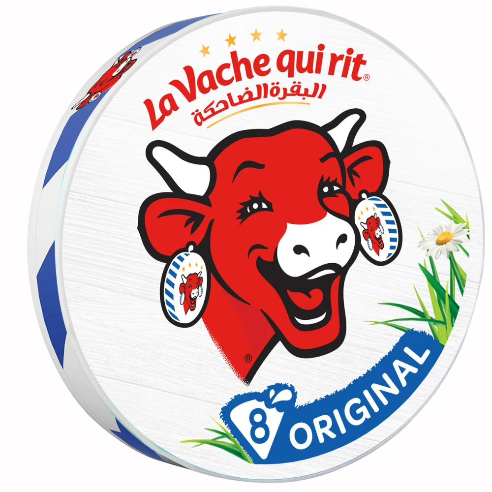 La Vache Qui Rit (The Laughing Cow) Original Cheese | 8 Portions, 120g