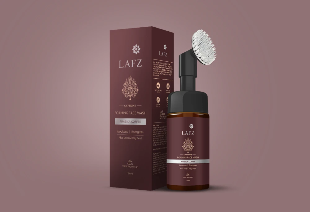 Lafz Caffeine Arabica Coffee Foaming Face Wash 100ml