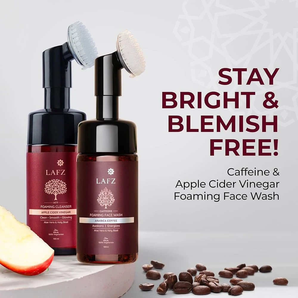 Lafz Foaming Face Wash Apple Cider Vinegar 100ml