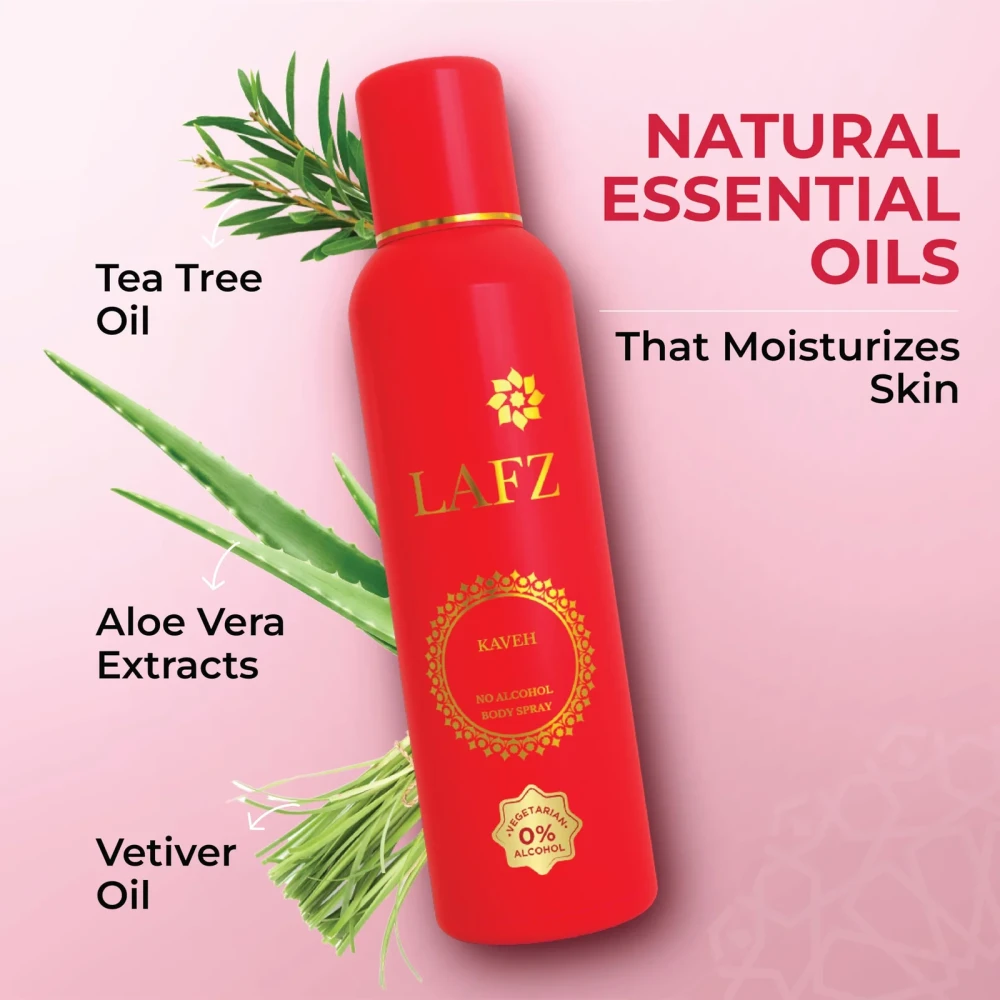 Lafz Kaveh No Alcohol Body Spray 160Ml