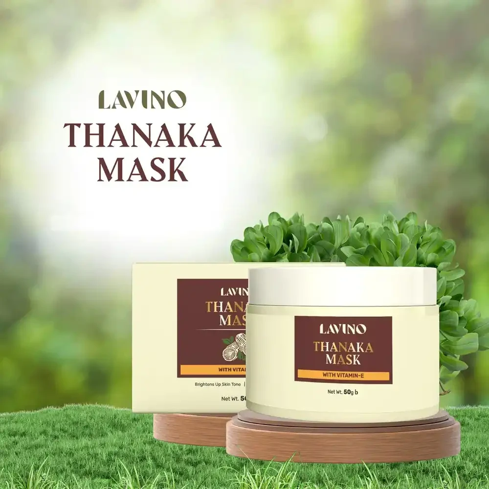 Lavino Thanaka Mask With Vitamin – E 50g