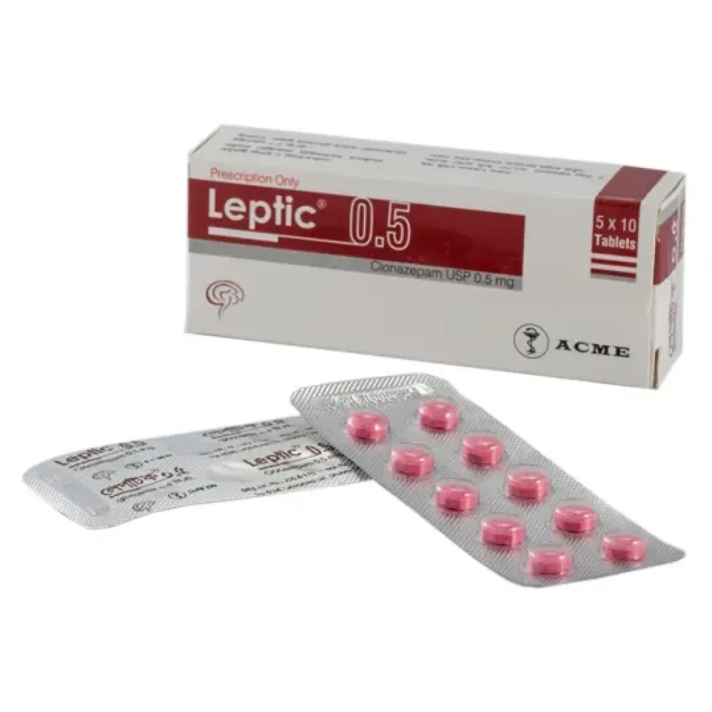 Leptic 0.5 mg Tablet