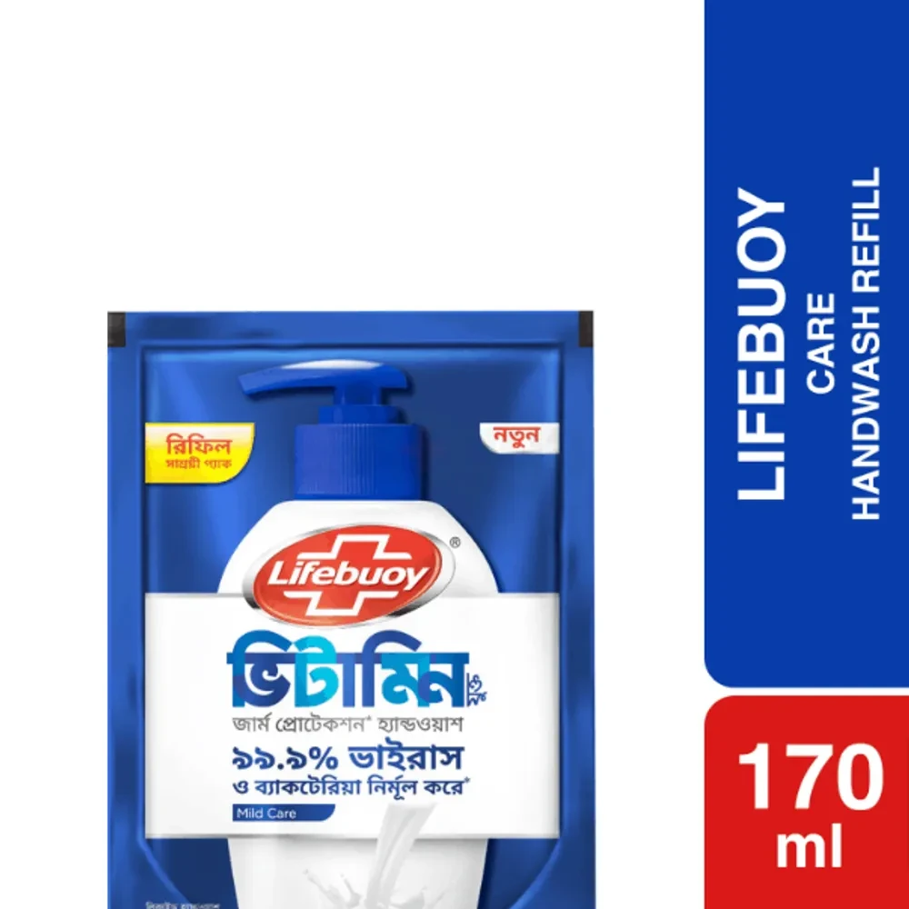 Lifebuoy Mild Care Handwash Refill 170ml Combo Pack 2pcs