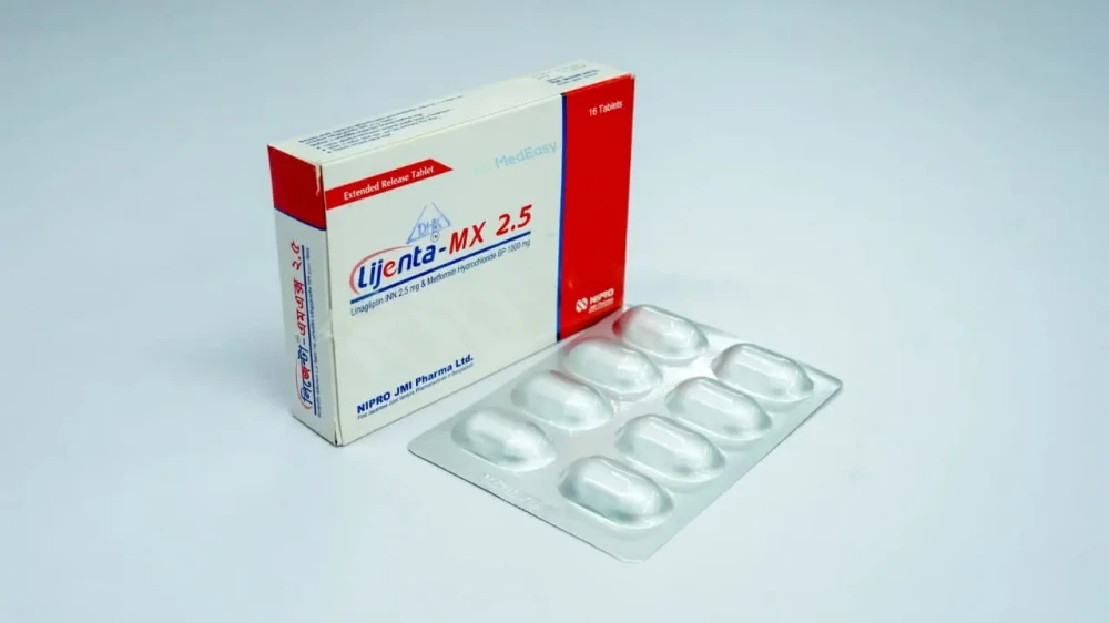Lijenta-MX 2.5 mg Tablets
