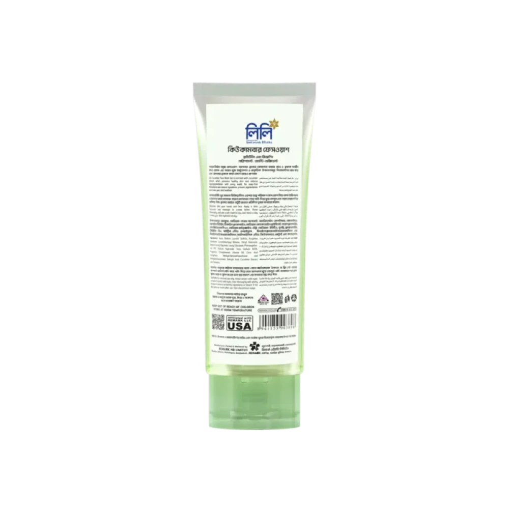 Lily Cucumber Facewash 100ml
