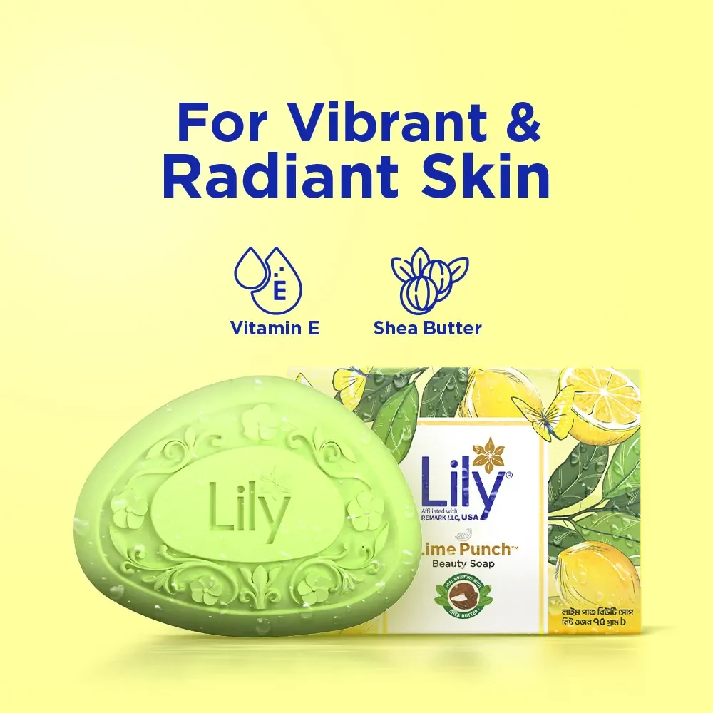 Lily Lime Punch Beauty Soap 100gm
