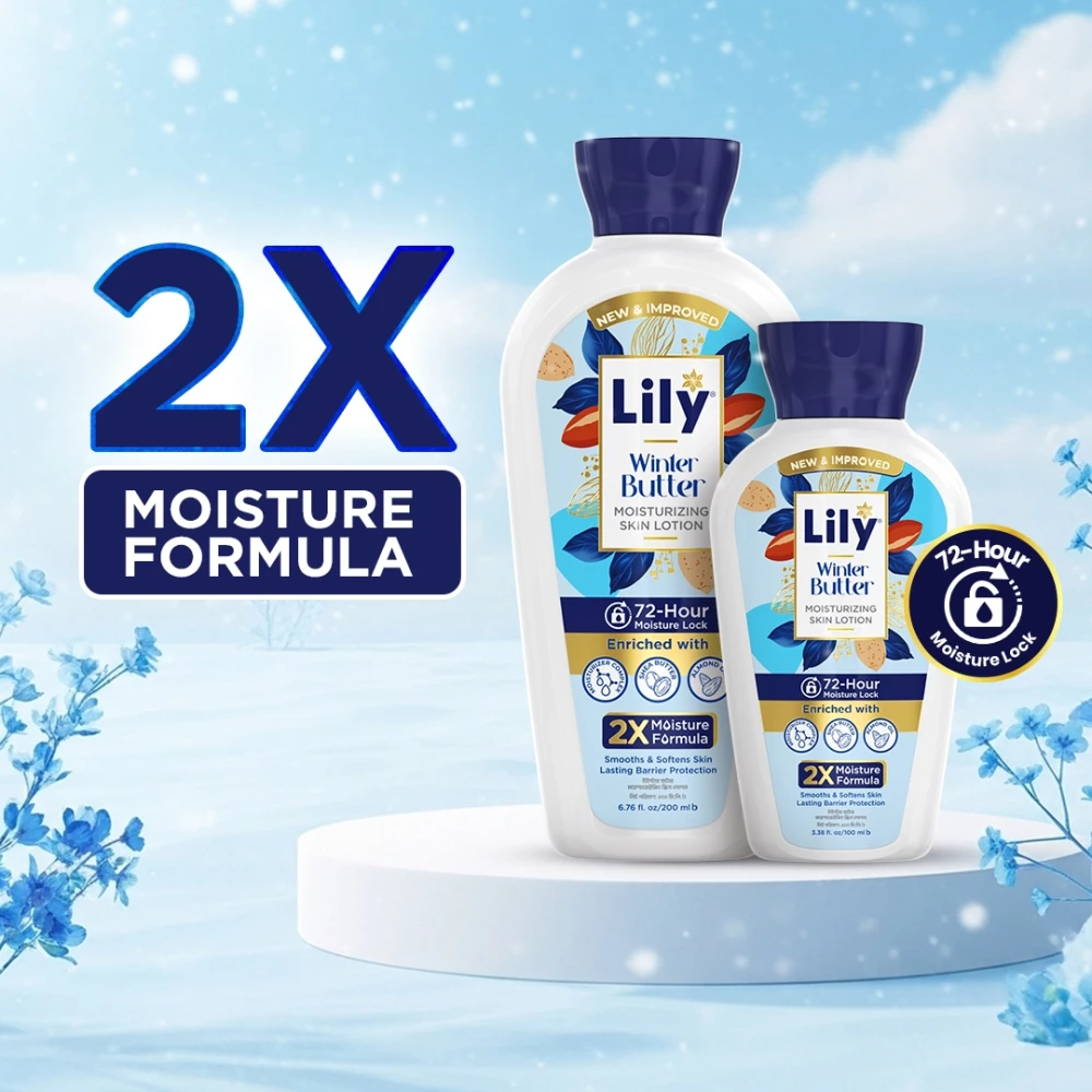 Lily Winter Butter Moisturizing Skin Lotion 200ml
