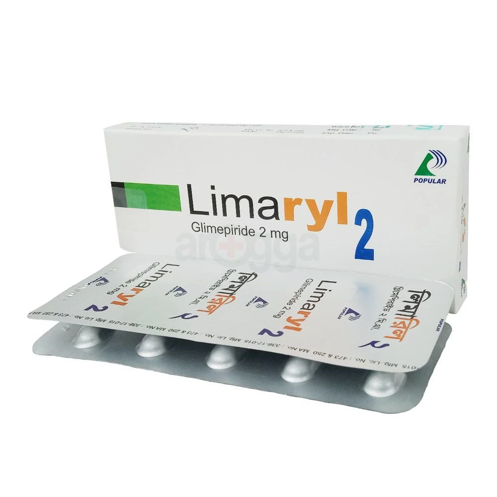 LIMARYL 2mg Tablet