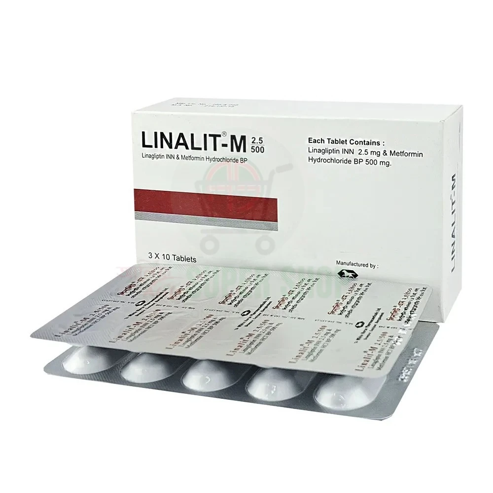 Linalit-M 2.5/500mg Tablet