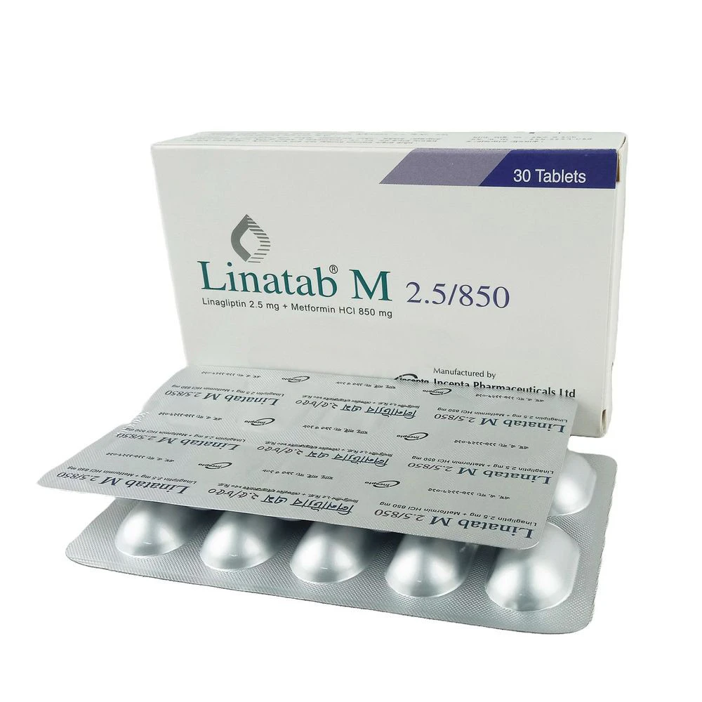 Linatab M 2.5/850 Tablets
