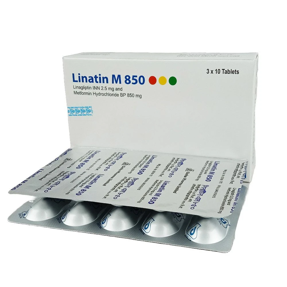 Linatin M 850mg Tablet