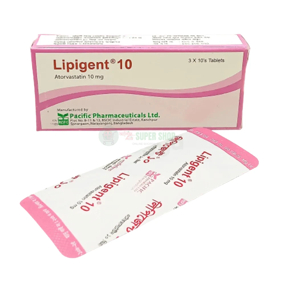 Lipigent 10mg Tablet