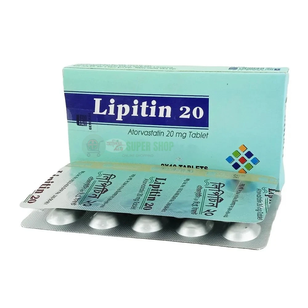 Lipitin 20mg Tablet