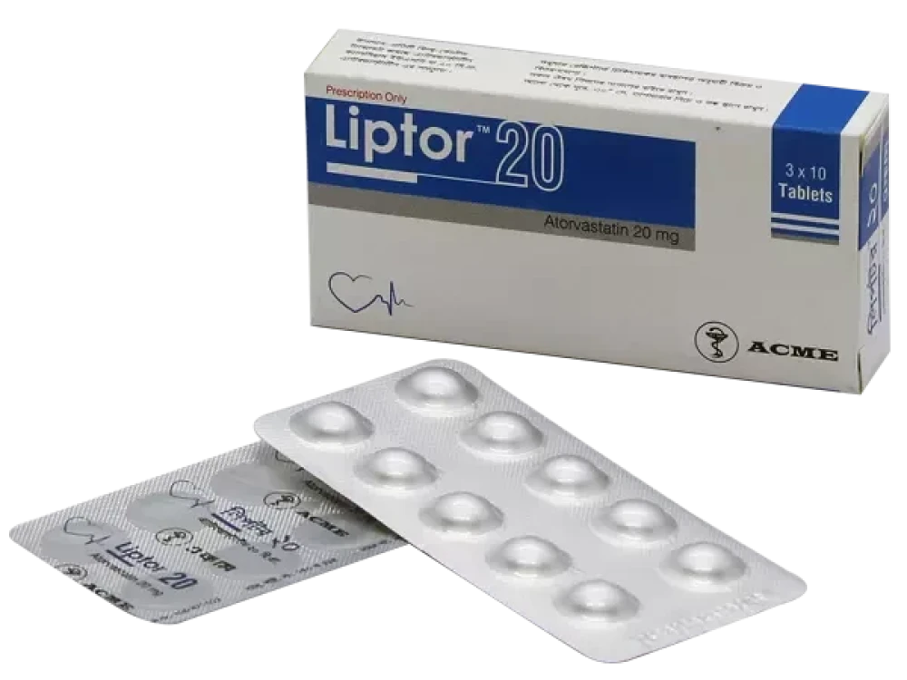 Liptor 20 mg Tablet