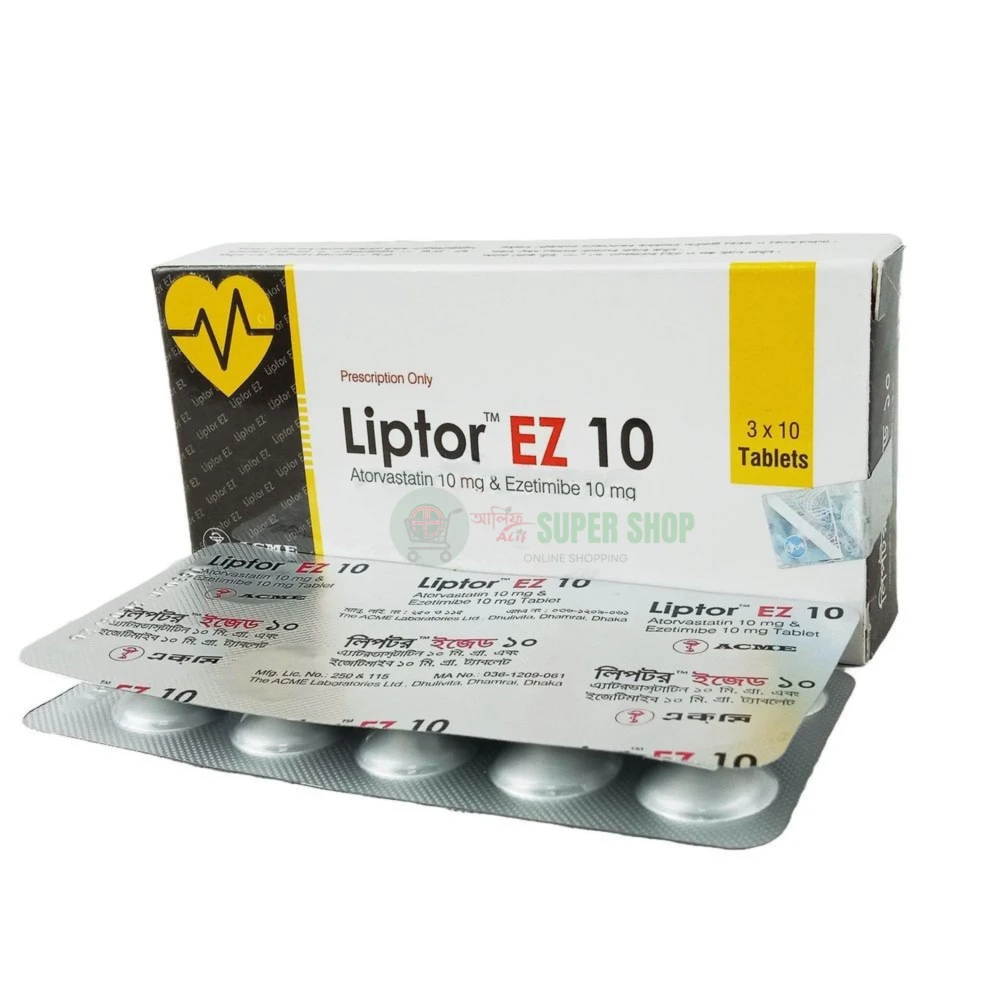 Liptor EZ 10mg Tablet