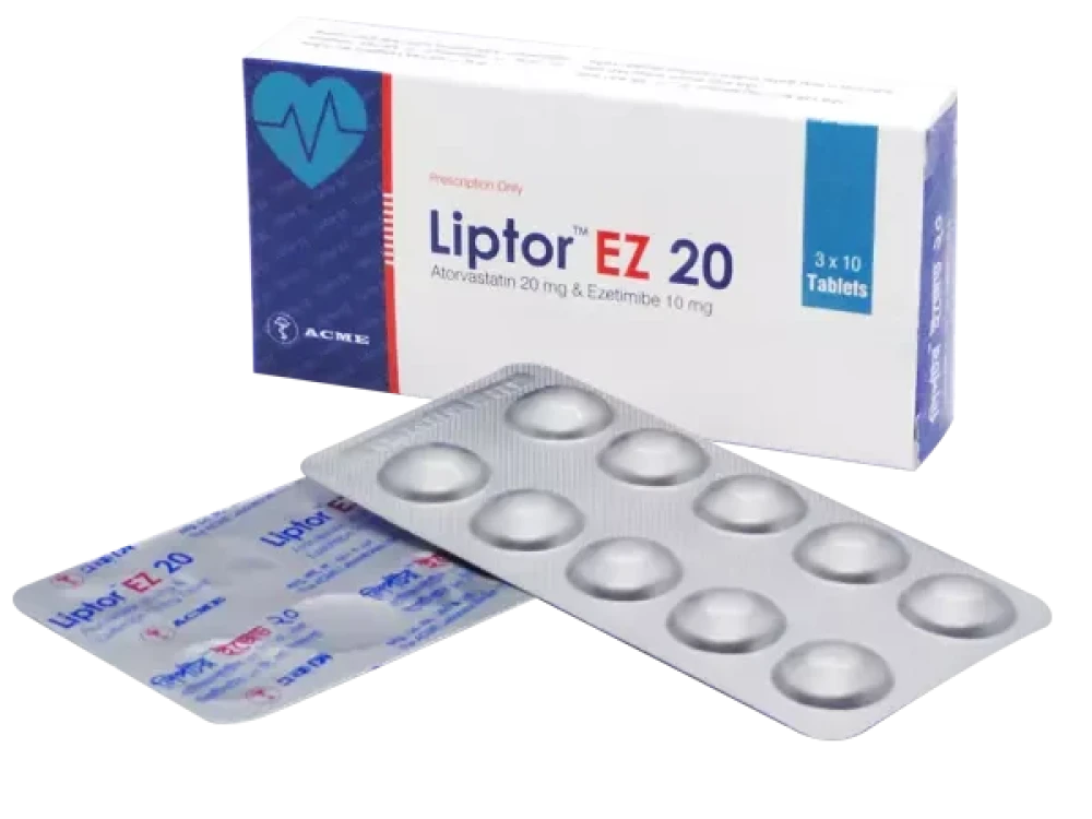 Liptor EZ 20 mg Tablet