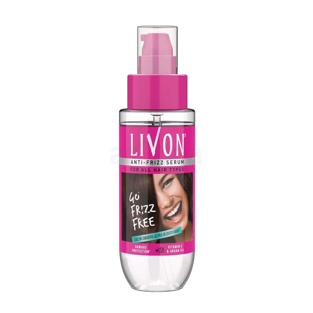 Livon Anti Frizz Serum for All Hair Types 100ml