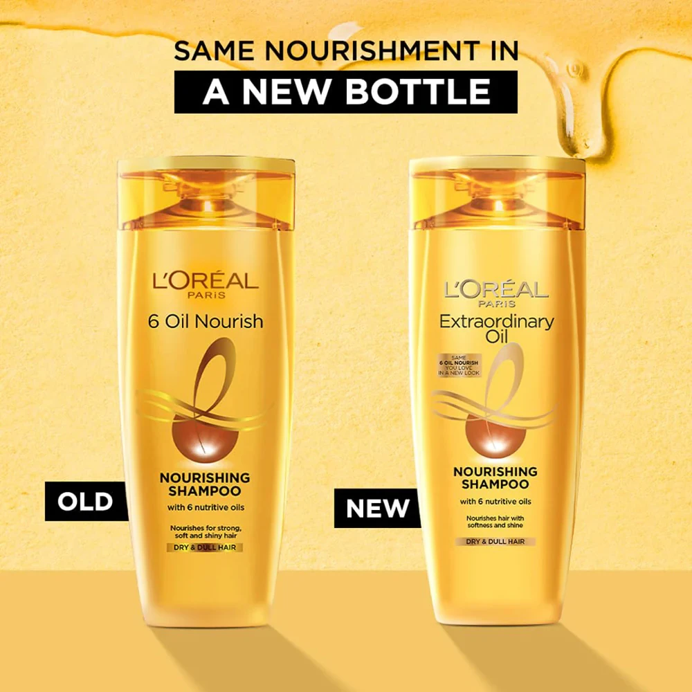 LOreal Paris 6 Oil Nourish Shampoo 340ml