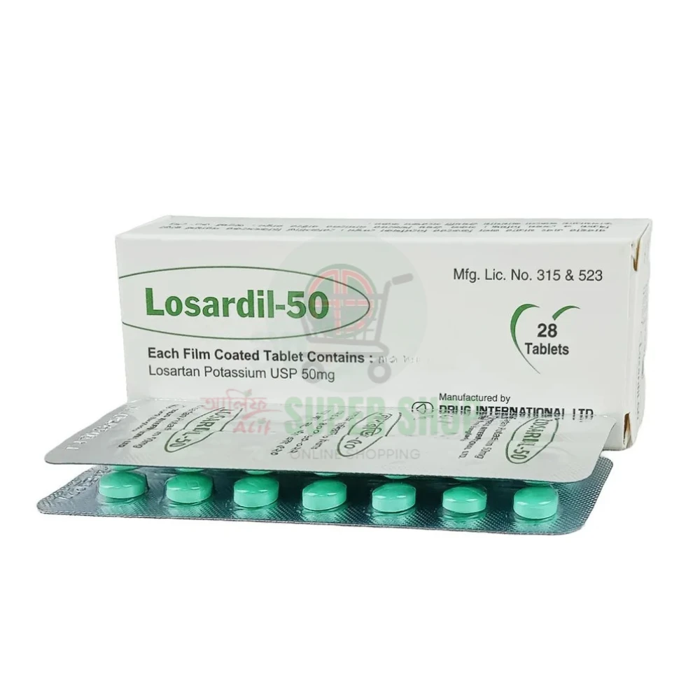 Losardil-50mg Tablet