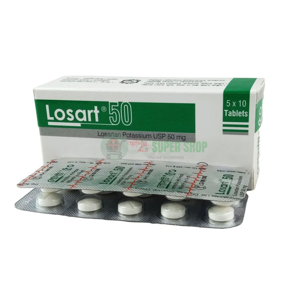 Losart 50mg Tablets