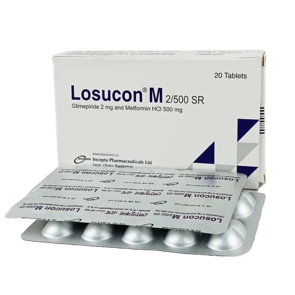 Losucon M 2/500 SR Tablet