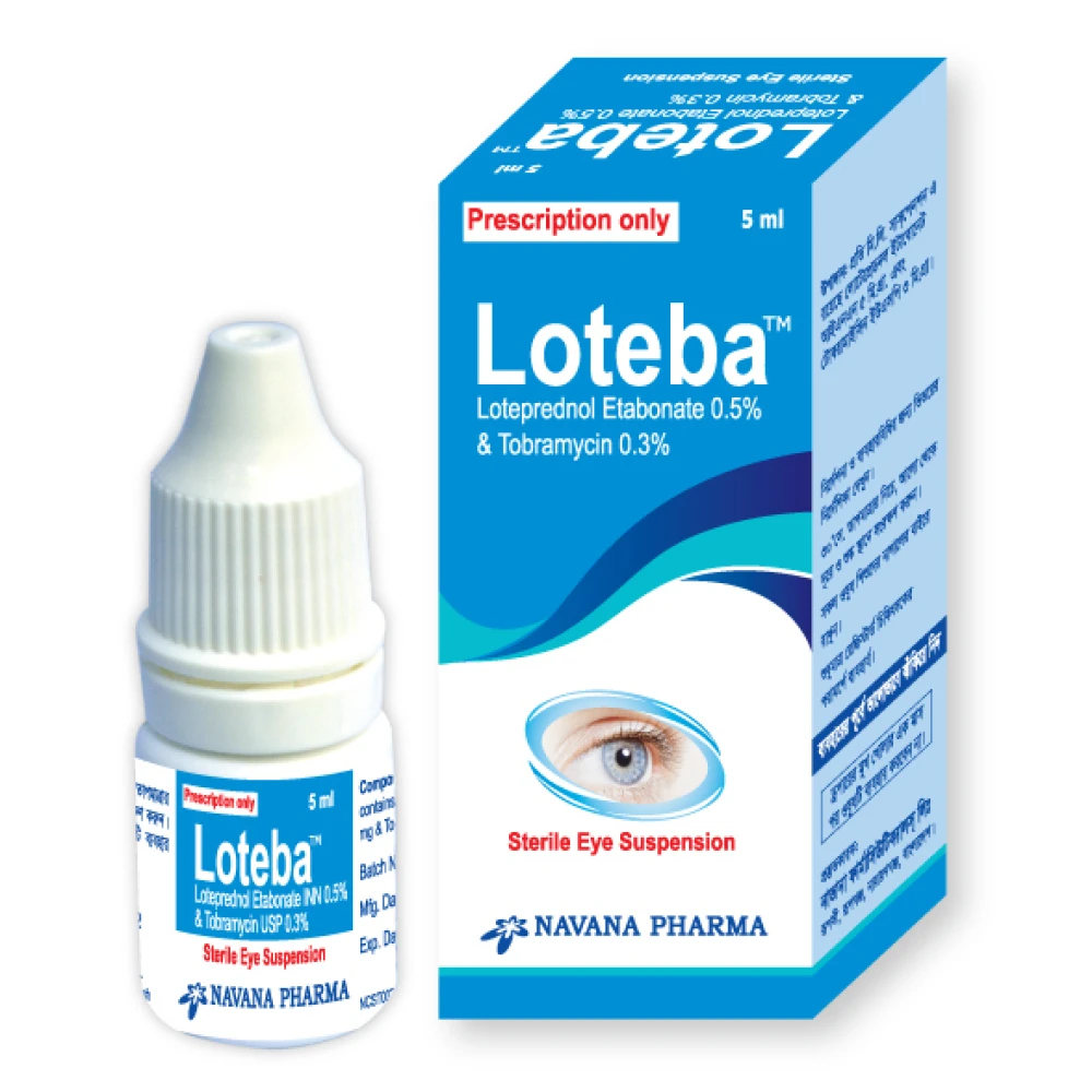 Loteba 0.5%+0.3% Eye Drop