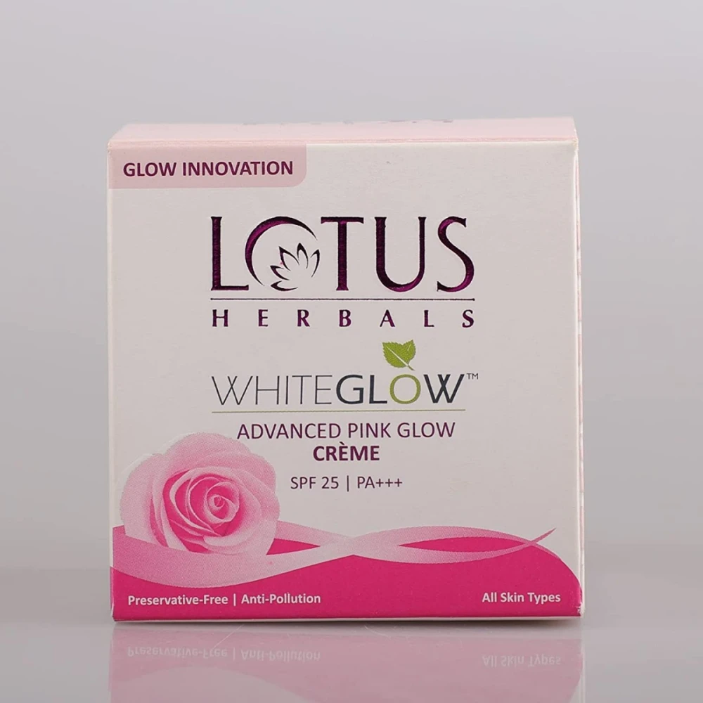 Lotus Herbals Purglow Advanced Pink Glow Creme 35g