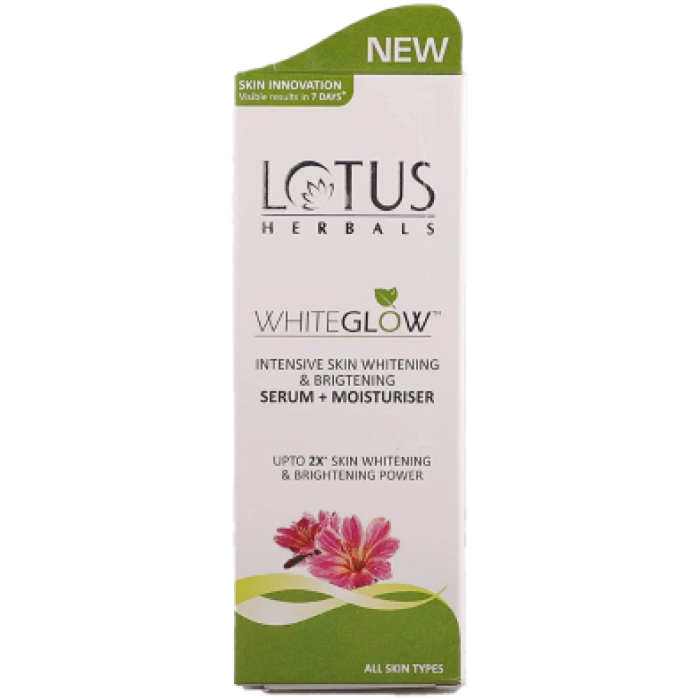 Lotus Herbals White Glow Serum+ Moisturiser 30ml