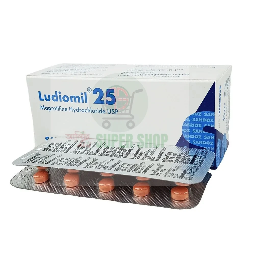 Ludiomil 25mg Tablet