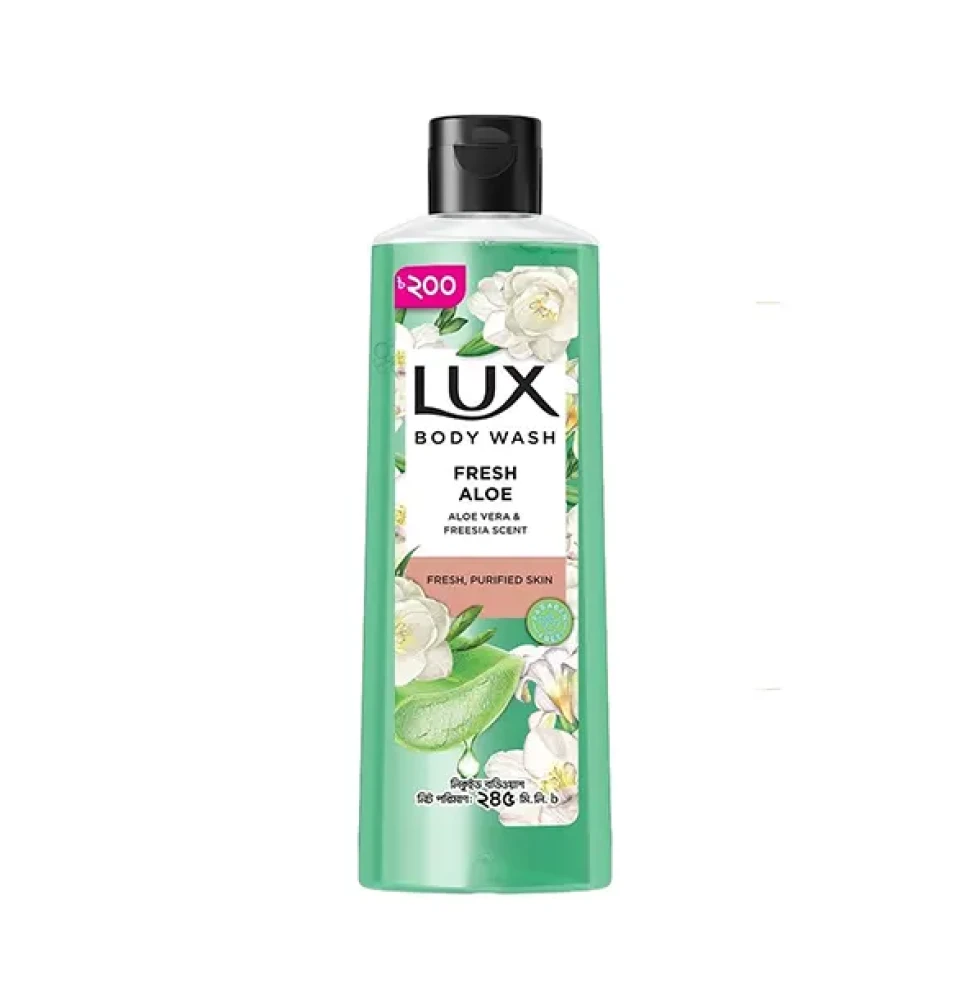 Lux Freesia Fresh Aloe Vera Bodywash Shower Gel 245ml