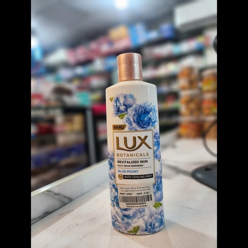 Lux Revitalized Skin Blue Peony Body Wash 250ml