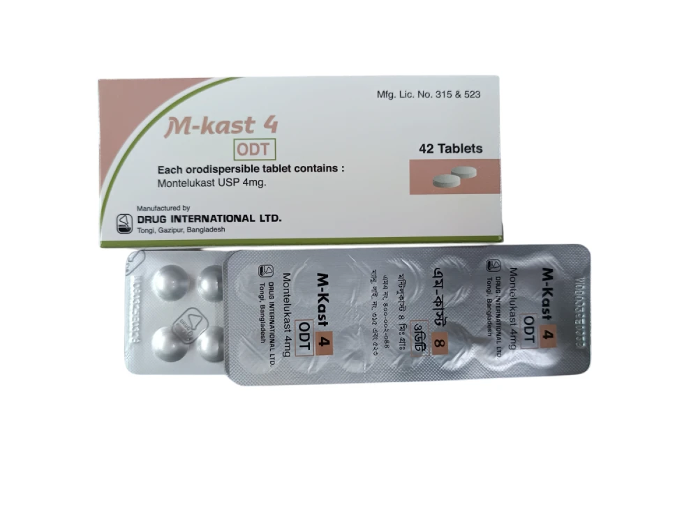 M-kast ODT 4mg Tablet
