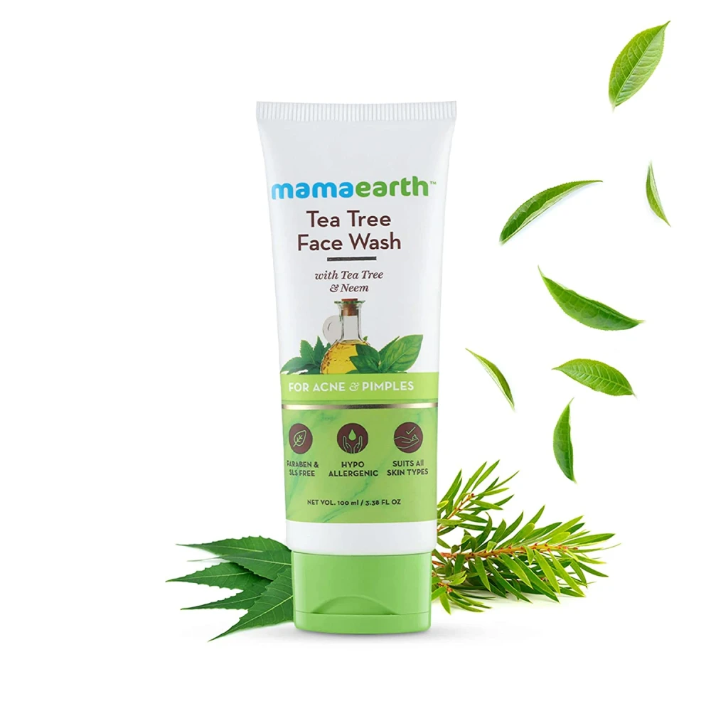 Mama Earth Tea Tree Face Wash 100ml