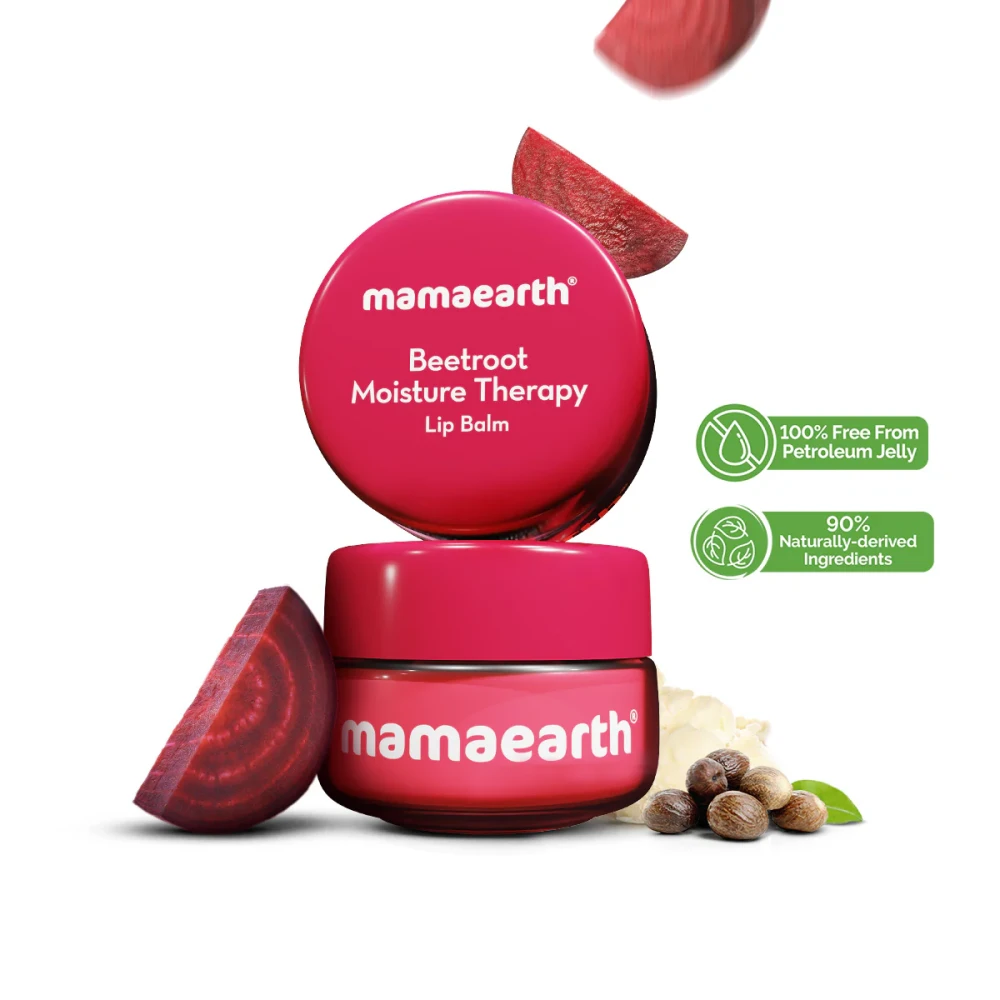 Mamaearth Beetroot Moisture Therapy Lip Balm 15g