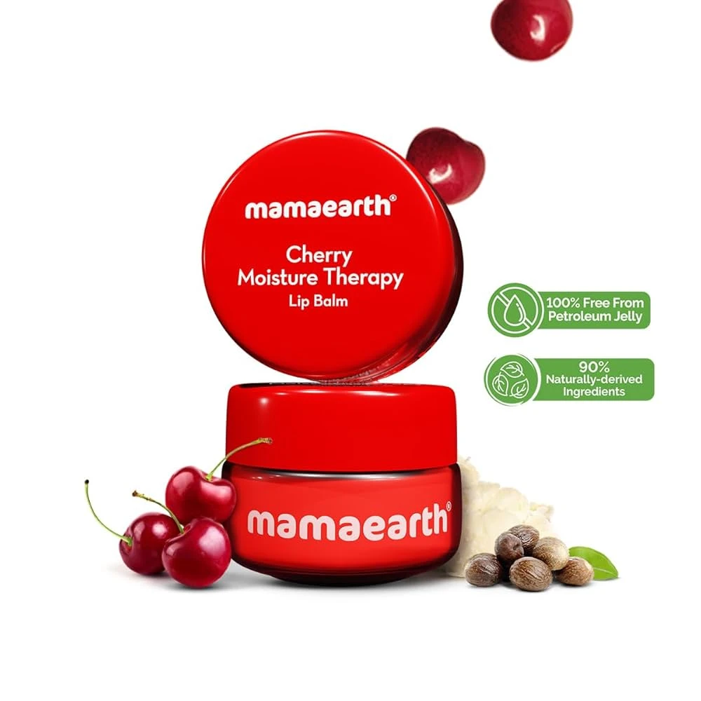 Mamaearth Cherry Moisture Therapy Lip Balm 15g