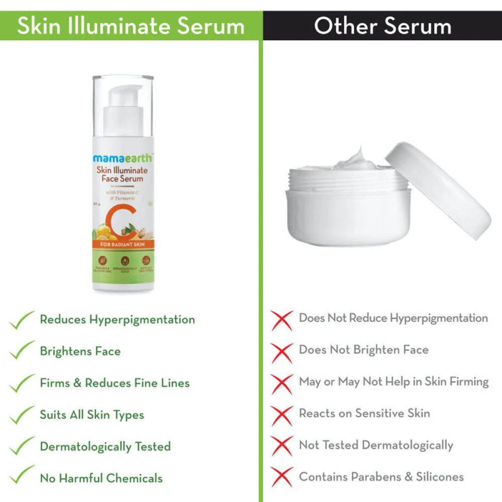 Mamaearth Skin Illuminate Face Serum 30g