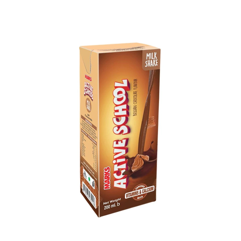 Marks Active School Belgian Chocolate Flavour Milk Shake 200ml