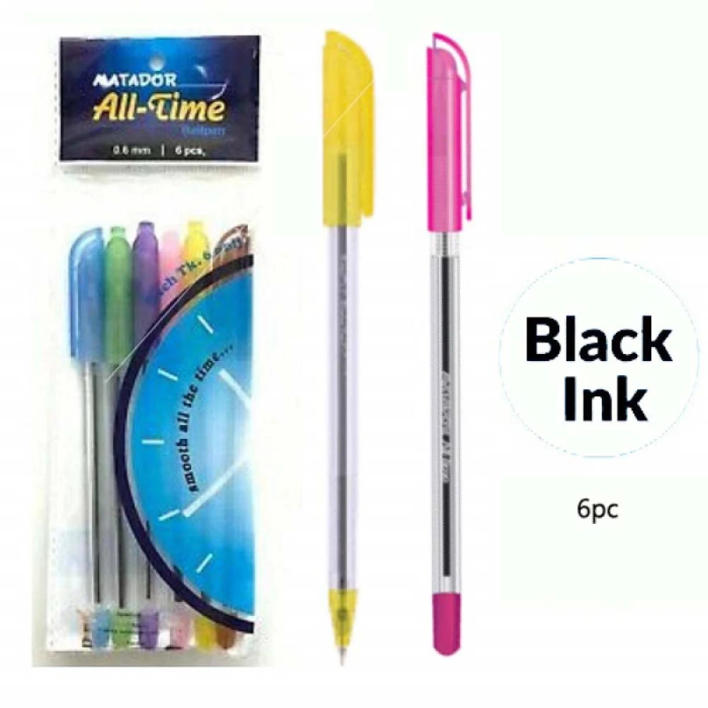 Matador All-Time Ballpen 6pcs
