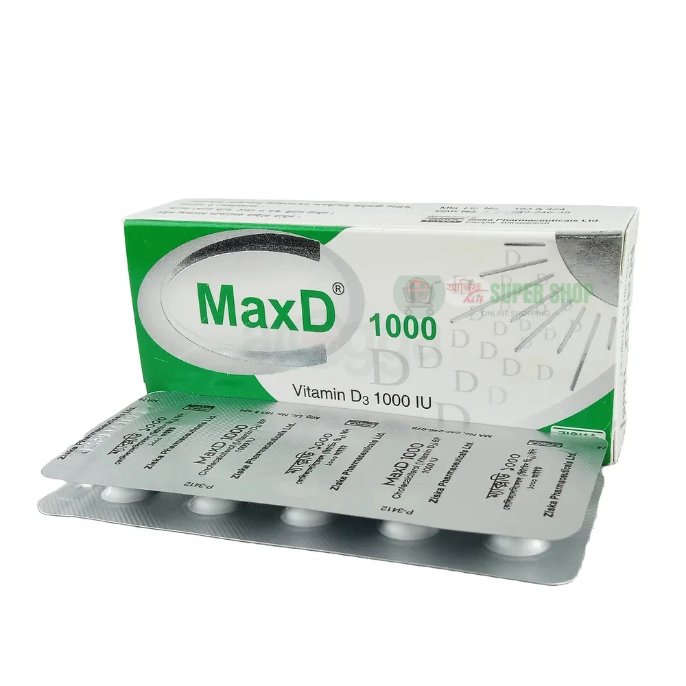 Max D 1000 IU Tablet