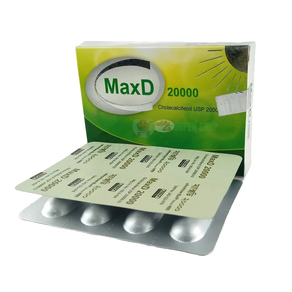 Max D 20000 IU Capsule