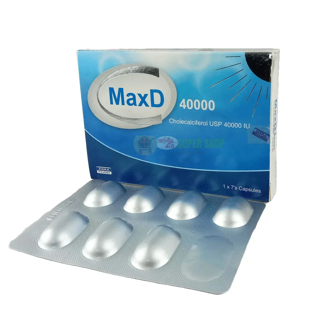 Max D 40000 IU Capsule