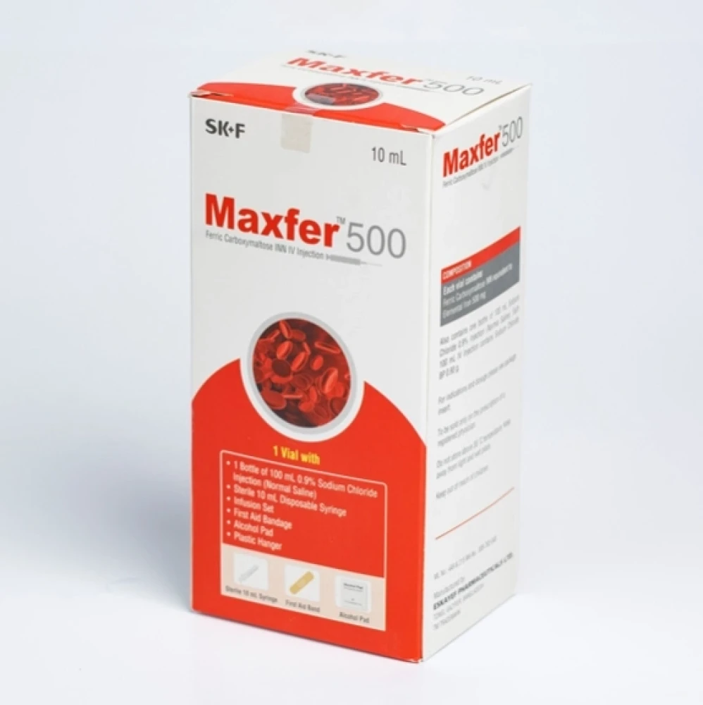 Maxfer 500MG IV INJ