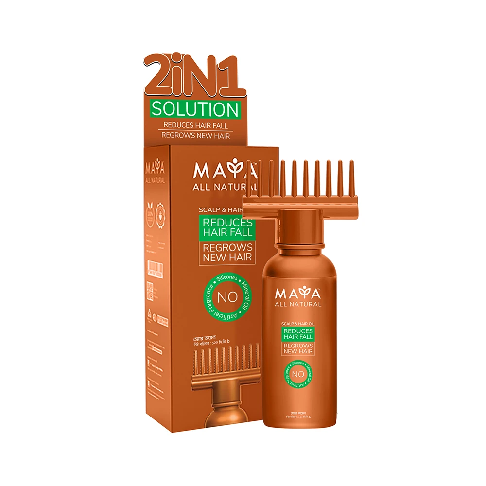 Maya All Natural Scalp and Hair Oil 100ml