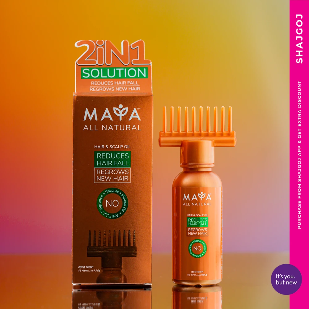Maya All Natural Scalp and Hair Oil 100ml