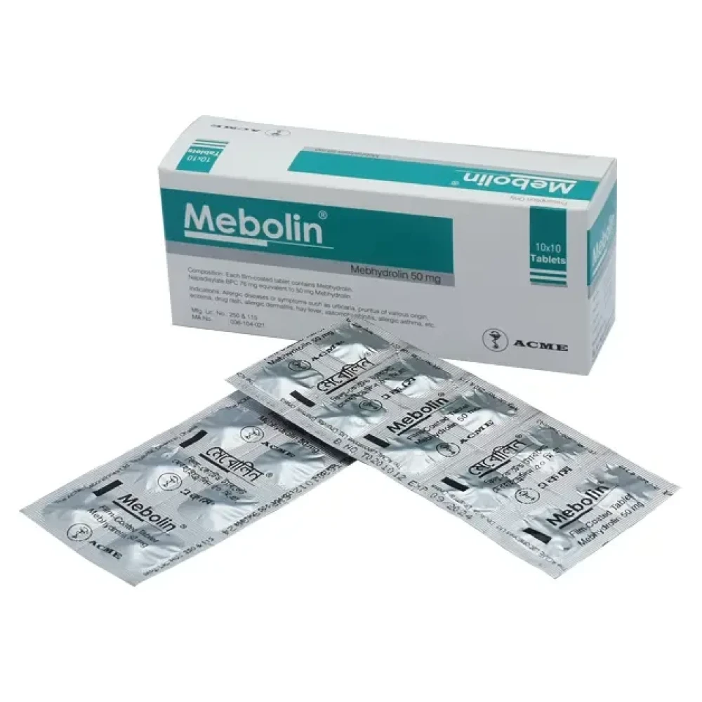 Mebolin 50mg Tablet